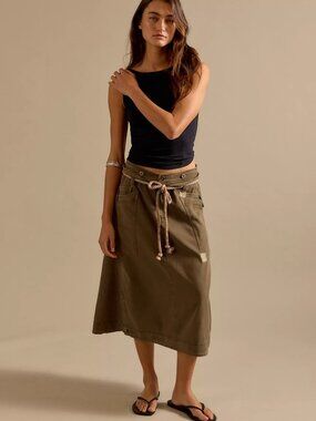 We The Free Sibyla Midi Skirt